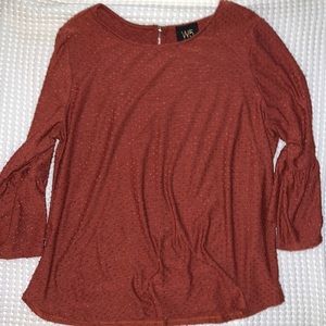 Women’s dark orange tunic